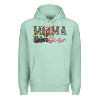 Seafoam mama bear with mama and baby Premium Hoodie - Artiststas