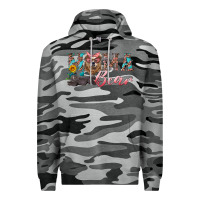 Slate Camo mama bear with mama and baby Premium Hoodie - Artiststas