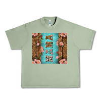 Oil Green Western Mama Pink Roses Mother's Day Urban Heavy Tee - LillyAllenDesigns