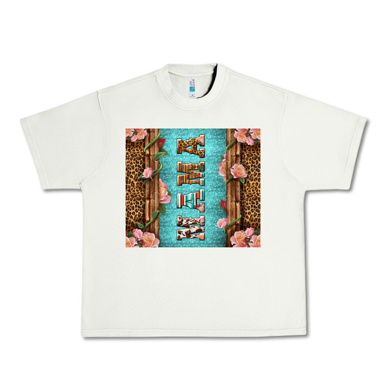 Western Mama Pink Roses Mother's Day Urban Heavy Tee by LillyAllenDesigns | Teevron
