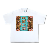 White Western Mama Pink Roses Mother's Day Urban Heavy Tee - LillyAllenDesigns
