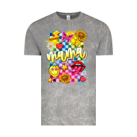 Cloud Rock Mama Vintage Tee - CowhideDigitalArt