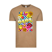 Vintage Coffee Mama Vintage Tee - CowhideDigitalArt