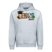 Heather Grey Mom of a Senior 2021 Urban Hoodie - Jasminsmagicworld