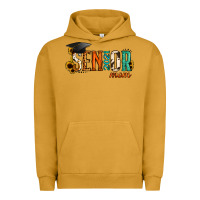 Pigment Peanut Butter Mom of a Senior 2021 Urban Hoodie - Jasminsmagicworld