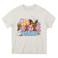Cream Easter mama Heavy Core Tee - OliviaCreatesArt