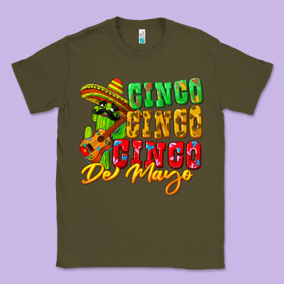 Cinco Cinco De Mayo Classic Tee Designed By Fadigitalartstudio