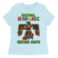 Baby Blue thunderbird hispanic heritage month Ladies Tee - BundleAndBundleShop