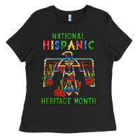 Black thunderbird hispanic heritage month Ladies Tee - BundleAndBundleShop