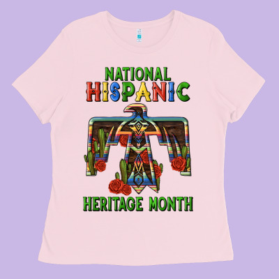 Thunderbird Hispanic Heritage Month Ladies Tee Designed By Bundleandbundleshop