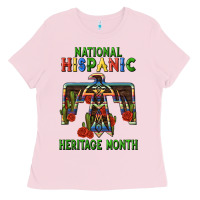 Bubblegum Pink thunderbird hispanic heritage month Ladies Tee - BundleAndBundleShop