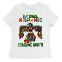 White thunderbird hispanic heritage month Ladies Tee - BundleAndBundleShop