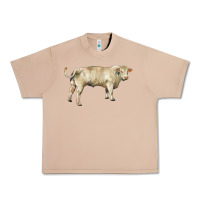Burro charolais bull Urban Heavy Tee - RanaPortraitStore