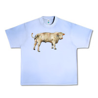 Grape Ice charolais bull Urban Heavy Tee - RanaPortraitStore