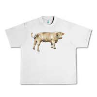 Lunar Rock charolais bull Urban Heavy Tee - RanaPortraitStore