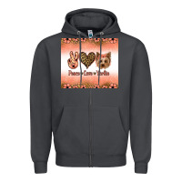 Smoke peace love yorkie Zipper Hoodie - Jasminsmagicworld