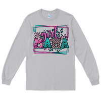 Moon Dust leopard camo girl mama Mother's Day Long Sleeve Tee - LillyAllenDesigns