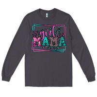 Smoke leopard camo girl mama Mother's Day Long Sleeve Tee - LillyAllenDesigns
