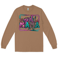 Toasted Coconut leopard camo girl mama Mother's Day Long Sleeve Tee - LillyAllenDesigns