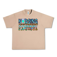 Burro Nursing Student No Sleep No Money No Life Urban Heavy Tee - CowhideDigitalArt