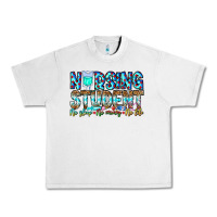 Lunar Rock Nursing Student No Sleep No Money No Life Urban Heavy Tee - CowhideDigitalArt