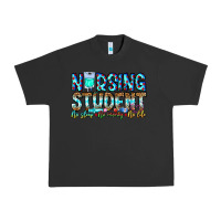 Pigment Black Nursing Student No Sleep No Money No Life Urban Heavy Tee - CowhideDigitalArt