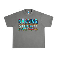 Tornado Nursing Student No Sleep No Money No Life Urban Heavy Tee - CowhideDigitalArt
