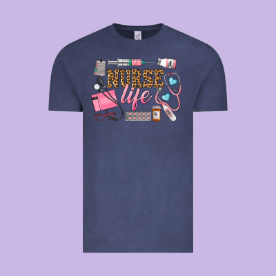 Western Nurse Life Vintage Tee Designed By Lillyallendesigns