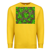 Lemon shamrock and leopard Premium Sweatshirt - RanaPortraitStore