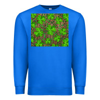 True Royal shamrock and leopard Premium Sweatshirt - RanaPortraitStore