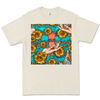 Bone hand cream nail polish remover and sunflowers with leopard and glitter Premium Tee - BundleAndBundleShop