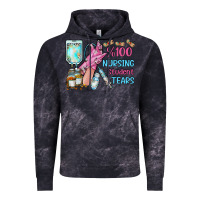 Cloud Black nursing student tears Vintage Hoodie - RacoonDesign