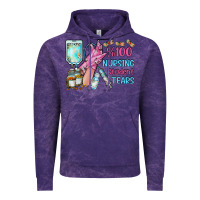 Cloud Purple nursing student tears Vintage Hoodie - RacoonDesign