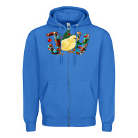 True Royal Christmas Joy With Chick Zipper Hoodie - RanaPortraitStore