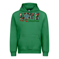 Emerald christmas love windmill Urban Hoodie - RanaPortraitStore