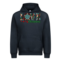 Navy christmas love windmill Urban Hoodie - RanaPortraitStore