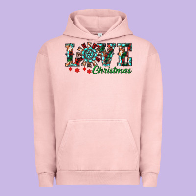 Christmas Love Windmill Urban Hoodie Designed By Ranaportraitstore