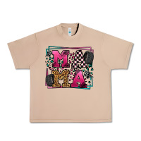 Burro Racing leopard frame mama Mother's Day Urban Heavy Tee - LillyAllenDesigns