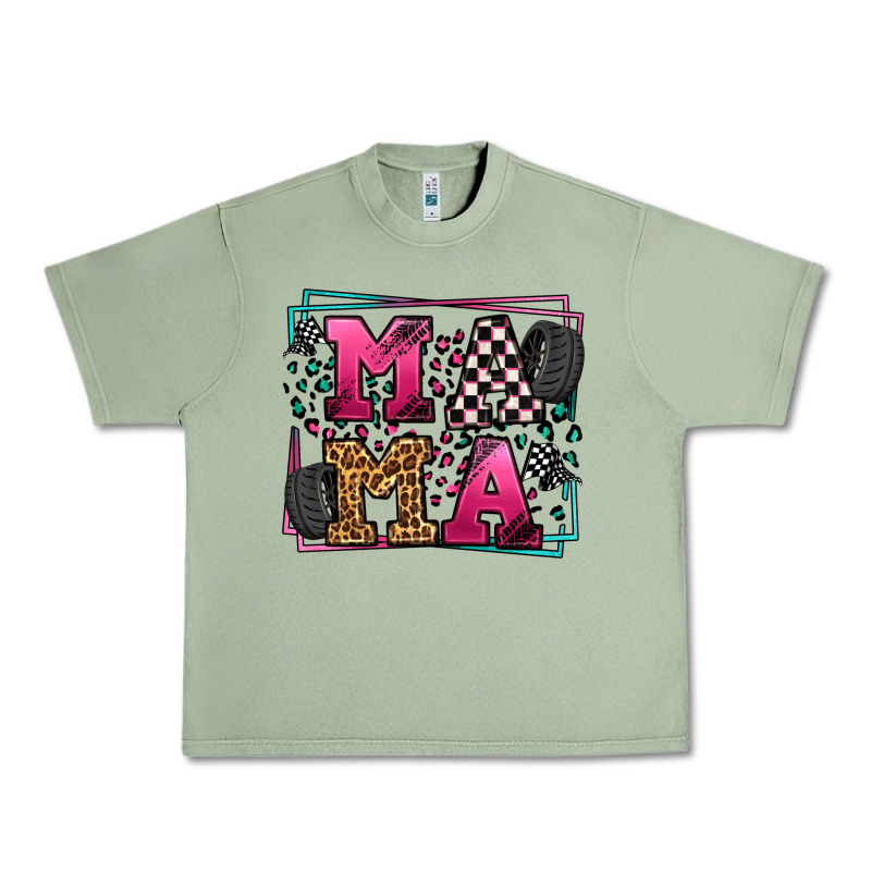 Racing Leopard Frame Mama Mother's Day Urban Heavy Tee by LillyAllenDesigns | Teevron