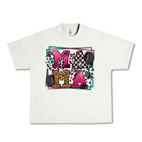 Pistachio Racing leopard frame mama Mother's Day Urban Heavy Tee - LillyAllenDesigns