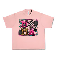 Salmon Racing leopard frame mama Mother's Day Urban Heavy Tee - LillyAllenDesigns