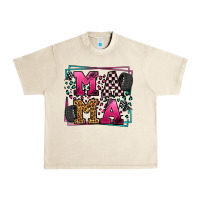 Sandshell Racing leopard frame mama Mother's Day Urban Heavy Tee - LillyAllenDesigns