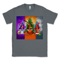 Charcoal Heather halloween gnomes Classic Tee - FaDigitalArtStudio