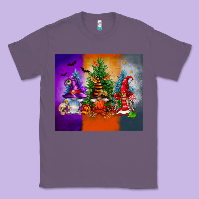 Halloween Gnomes Classic Tee Designed By Fadigitalartstudio