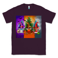 Plum halloween gnomes Classic Tee - FaDigitalArtStudio
