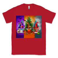 Red halloween gnomes Classic Tee - FaDigitalArtStudio