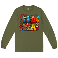 Army Green leopard frame firefighter mama Mother's Day Long Sleeve Tee - LillyAllenDesigns