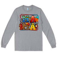 Heather Grey leopard frame firefighter mama Mother's Day Long Sleeve Tee - LillyAllenDesigns