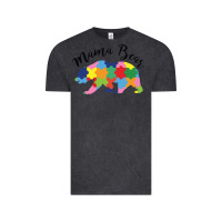 Vintage Black mama bear Vintage Tee - CowhideDigitalArt