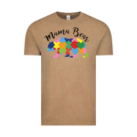 Vintage Coffee mama bear Vintage Tee - CowhideDigitalArt
